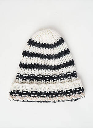 Bonnet blanc MAURICE femme