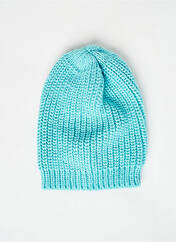 Bonnet bleu PIECES pour femme seconde vue