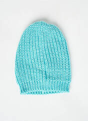 Bonnet bleu PIECES pour femme seconde vue