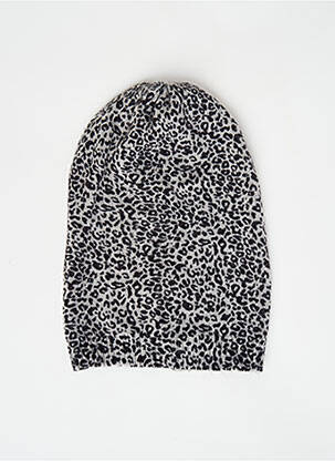 Bonnet gris PIECES femme