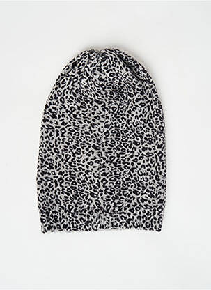 Bonnet gris PIECES femme