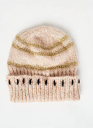 Bonnet rose MAURICE femme