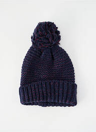 Bonnet bleu PIECES femme