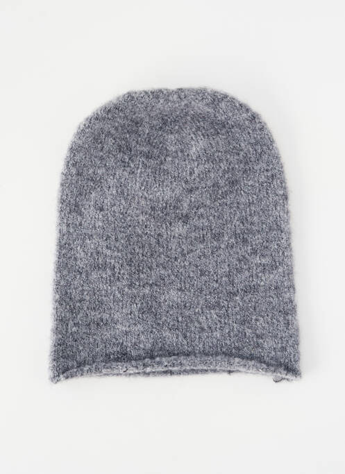 Bonnet gris PIECES pour femme