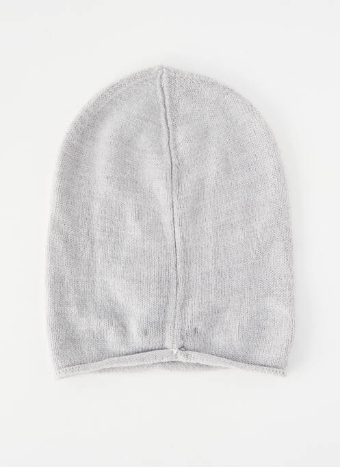 Bonnet gris PIECES pour femme