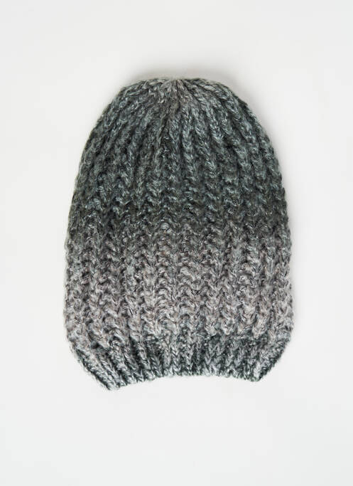 Bonnet gris PIECES pour femme