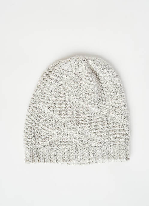 Bonnet gris PIECES pour femme