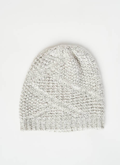 Bonnet gris PIECES pour femme
