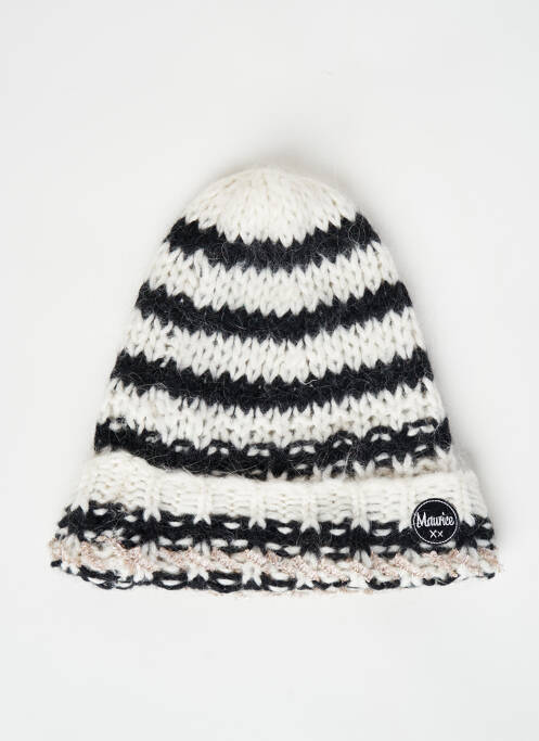 Bonnet blanc MAURICE pour femme