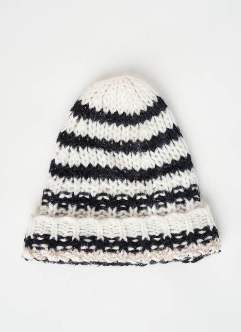 Bonnet blanc MAURICE pour femme