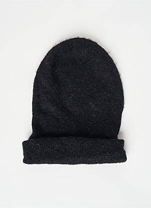 Bonnet noir PIECES femme