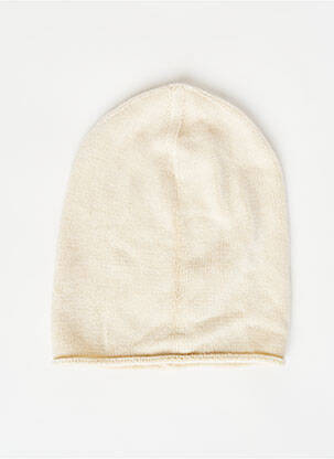 Bonnet blanc PIECES pour femme