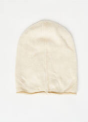 Bonnet blanc PIECES pour femme seconde vue