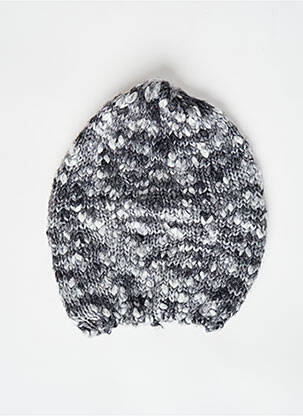 Bonnet gris PIECES femme