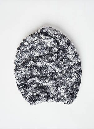 Bonnet gris PIECES femme