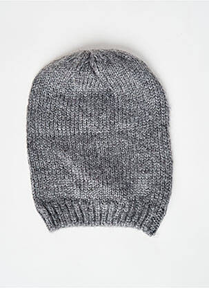 Bonnet gris PIECES femme