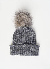 Bonnet gris PIECES pour femme seconde vue