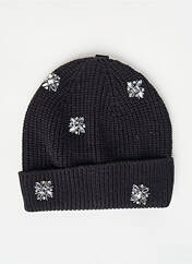Bonnet noir MANGO pour femme seconde vue