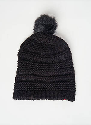 Bonnet noir EDC femme