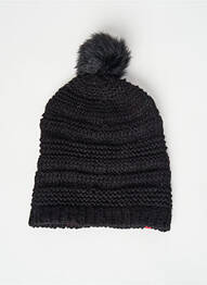 Bonnet noir EDC femme