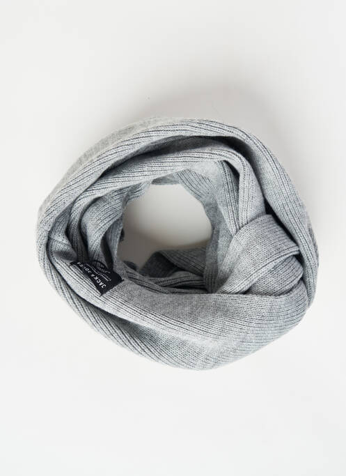Echarpe gris JACK & JONES pour homme
