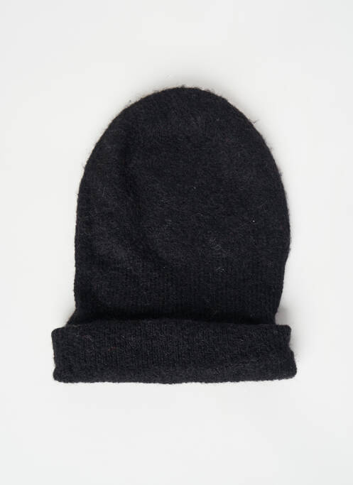 Bonnet noir PIECES pour femme