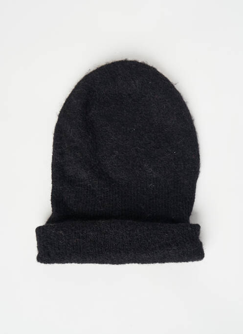 Bonnet noir PIECES pour femme