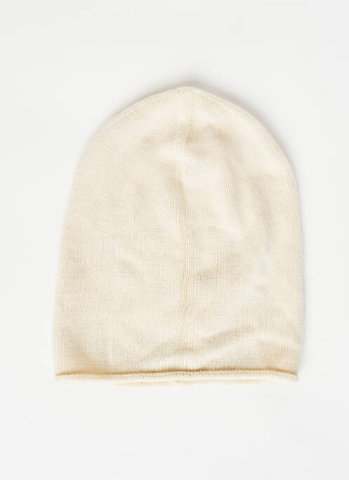 Bonnet blanc PIECES pour femme