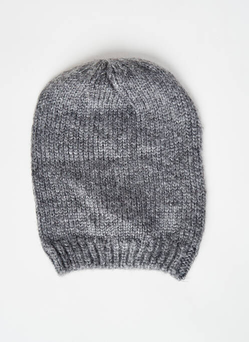 Bonnet gris PIECES pour femme