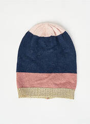 Bonnet bleu PIECES pour femme seconde vue