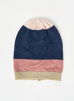 Bonnet bleu PIECES pour femme