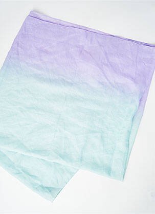 Foulard bleu PIECES femme