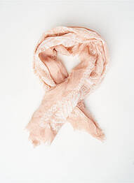 Foulard rose MANGO femme