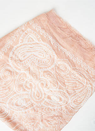 Foulard rose MANGO femme