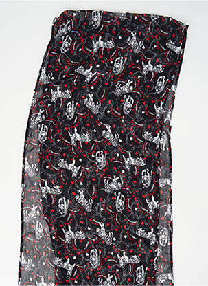 Foulard rouge MORGAN femme