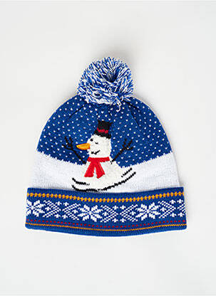 Bonnet bleu ZEB STYLE LAB  femme