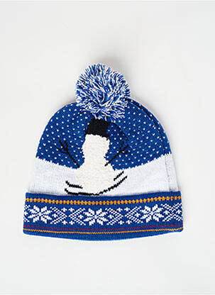 Bonnet bleu ZEB STYLE LAB  femme