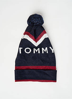 Bonnet noir TOMMY HILFIGER femme