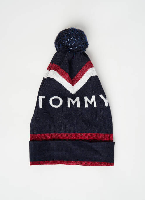Bonnet noir TOMMY HILFIGER pour femme