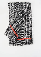 Foulard noir PIECES pour femme seconde vue