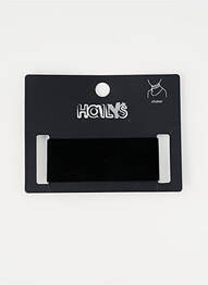Collier noir HAILYS femme