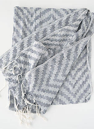 Foulard bleu BROADWAY femme