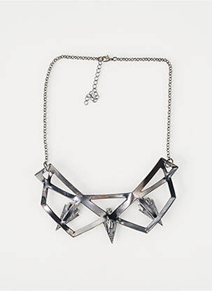 Collier argent AB STUDIO femme