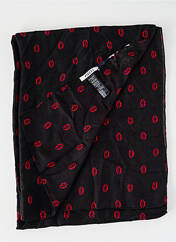 Foulard noir PIECES pour femme seconde vue