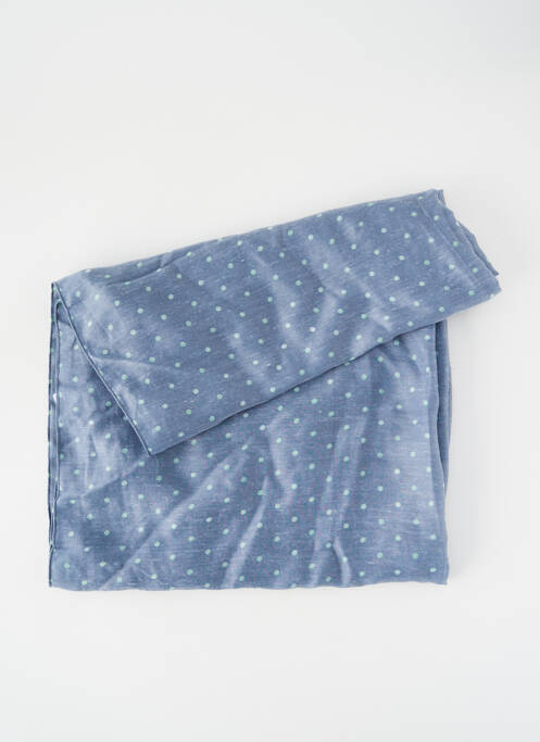 Foulard bleu PIECES pour femme