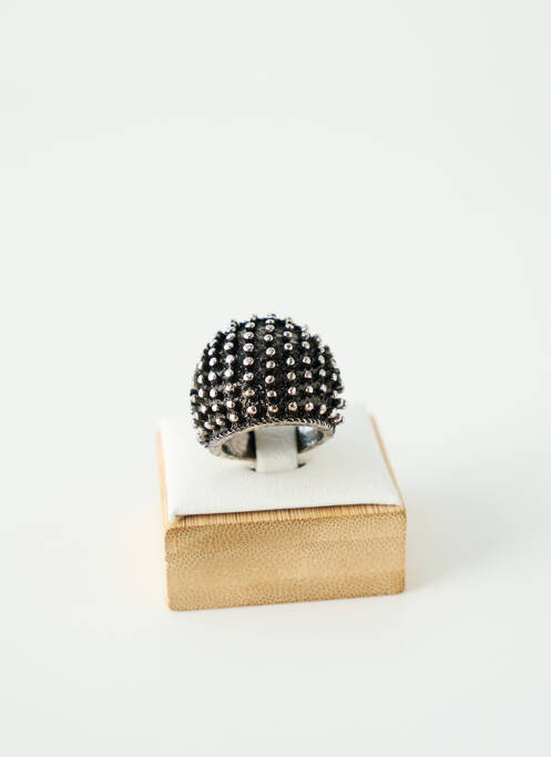 Bague noir AB STUDIO pour femme