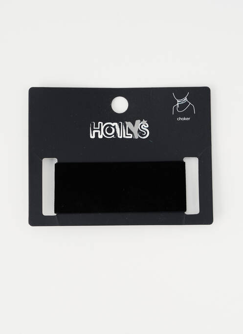 Collier noir HAILYS pour femme