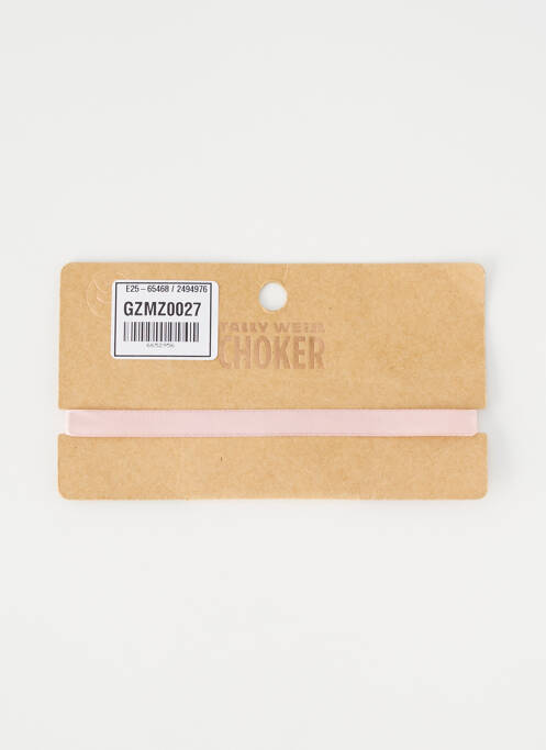 Collier rose TALLY WEIJL pour femme