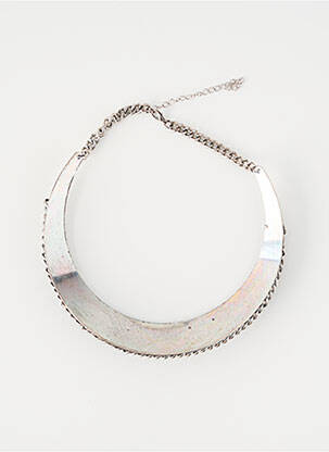 Collier argent AB STUDIO femme