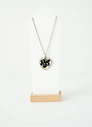 Collier argent GET INFECTED pour femme